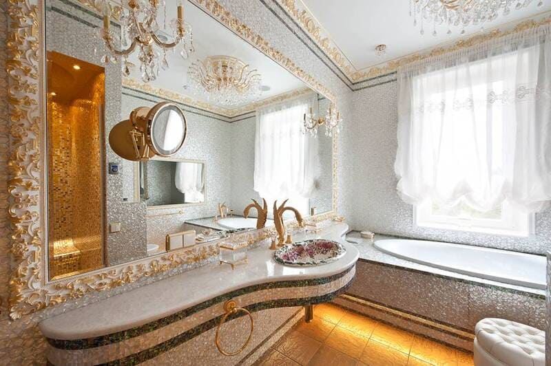Жемчуг в ванной: роскошные дизайнерские решения для современных интерьеров 1